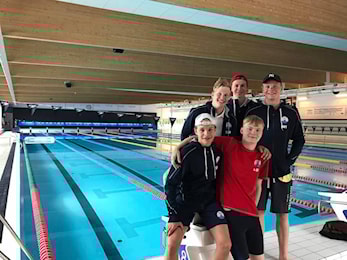 Ski svømmeklubb deltar i NM i langbane, Trondheim 8.-11. juli